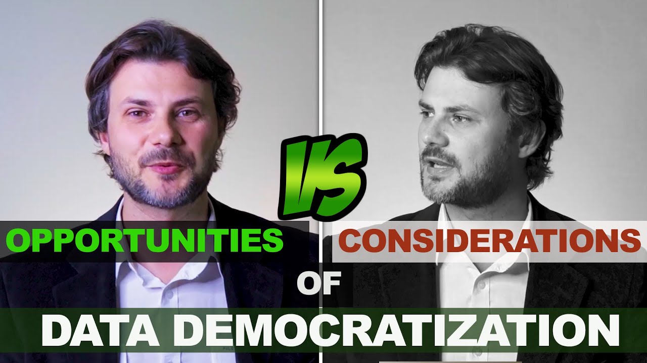 Opportunities and Considerations of Data Democratization #datademocratization