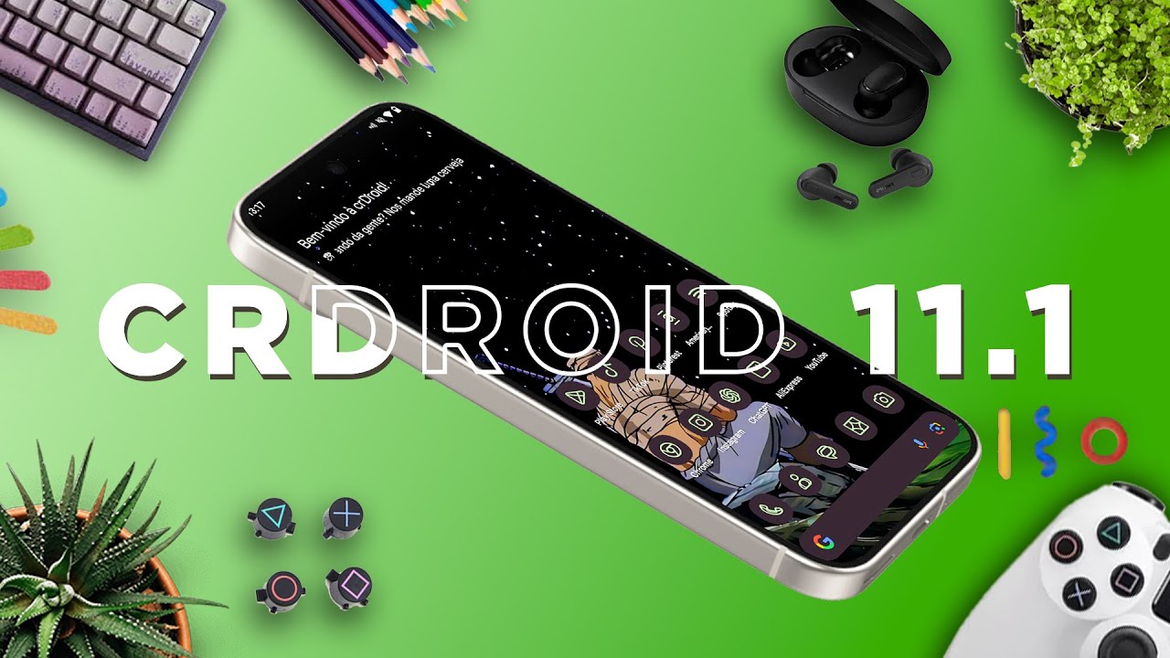 Melhor ROM gamer? Testei a crDroid 11.1 e o desempenho impressionou!