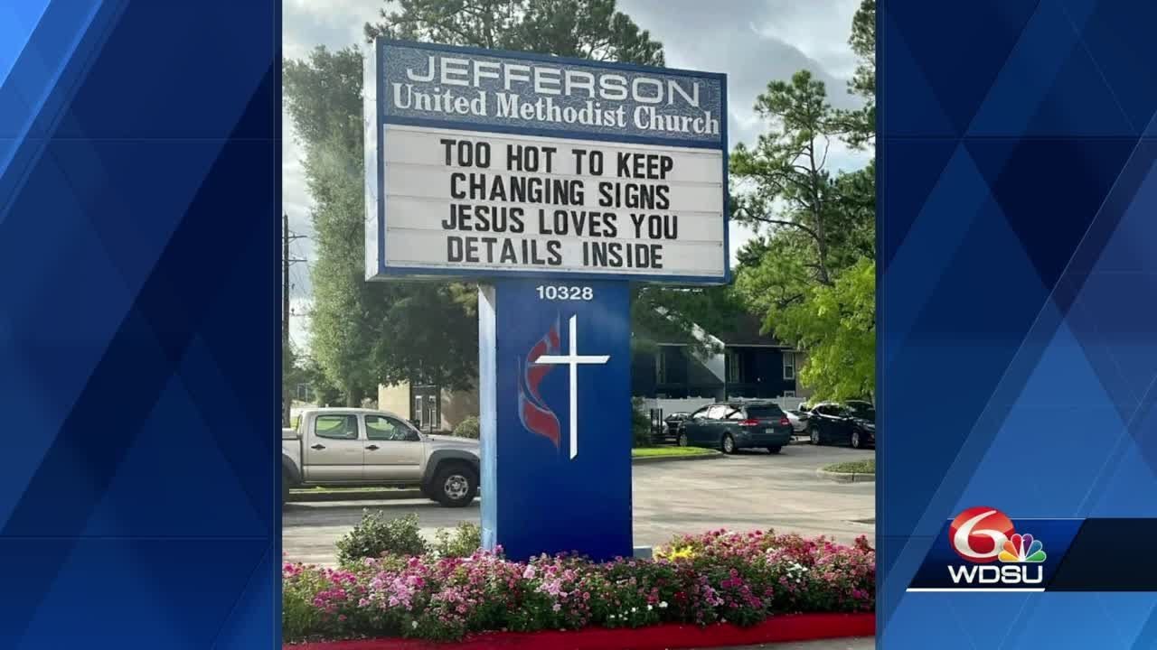 church sign