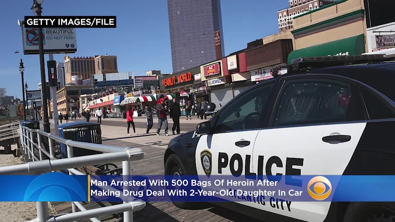 Atlantic City Police: Man Arrested With 500 Bags Of Heroin After Making Drug Deal With 2-Year-Old Da