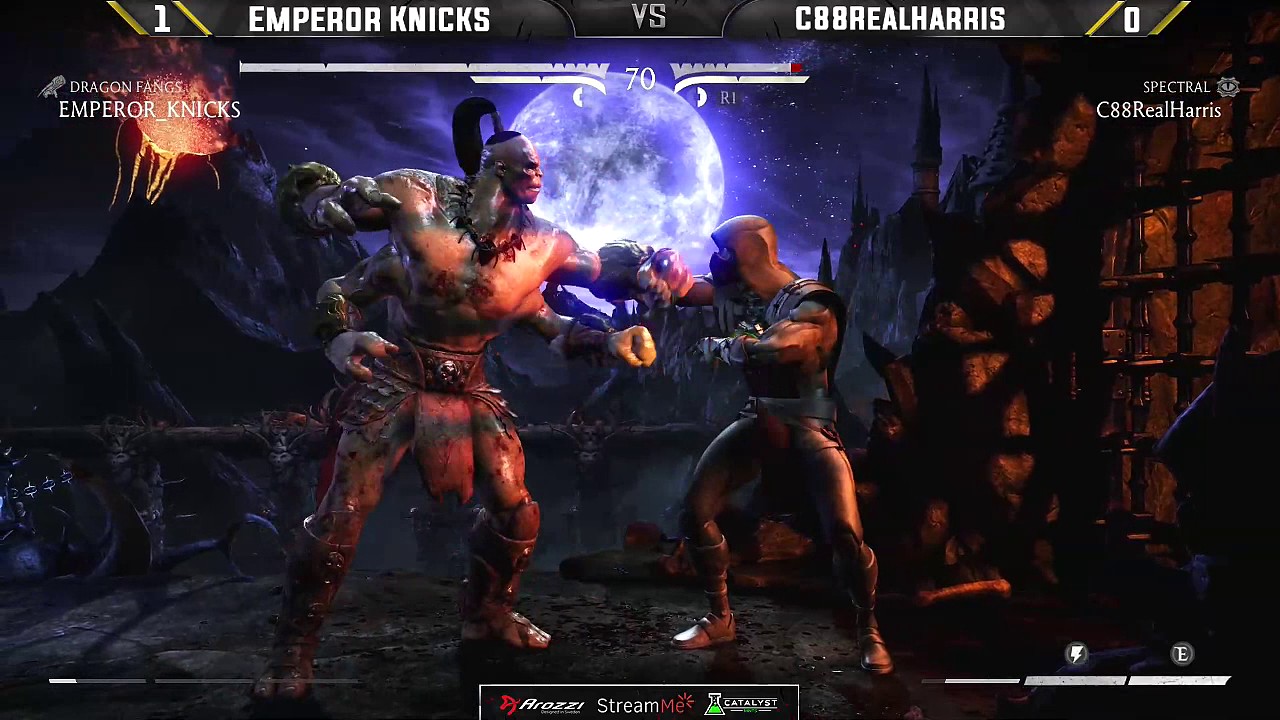 Kombat Cup S2W9: Emperor Knicks vs C88 RealHarris | MKX | Mortal Kombat X
