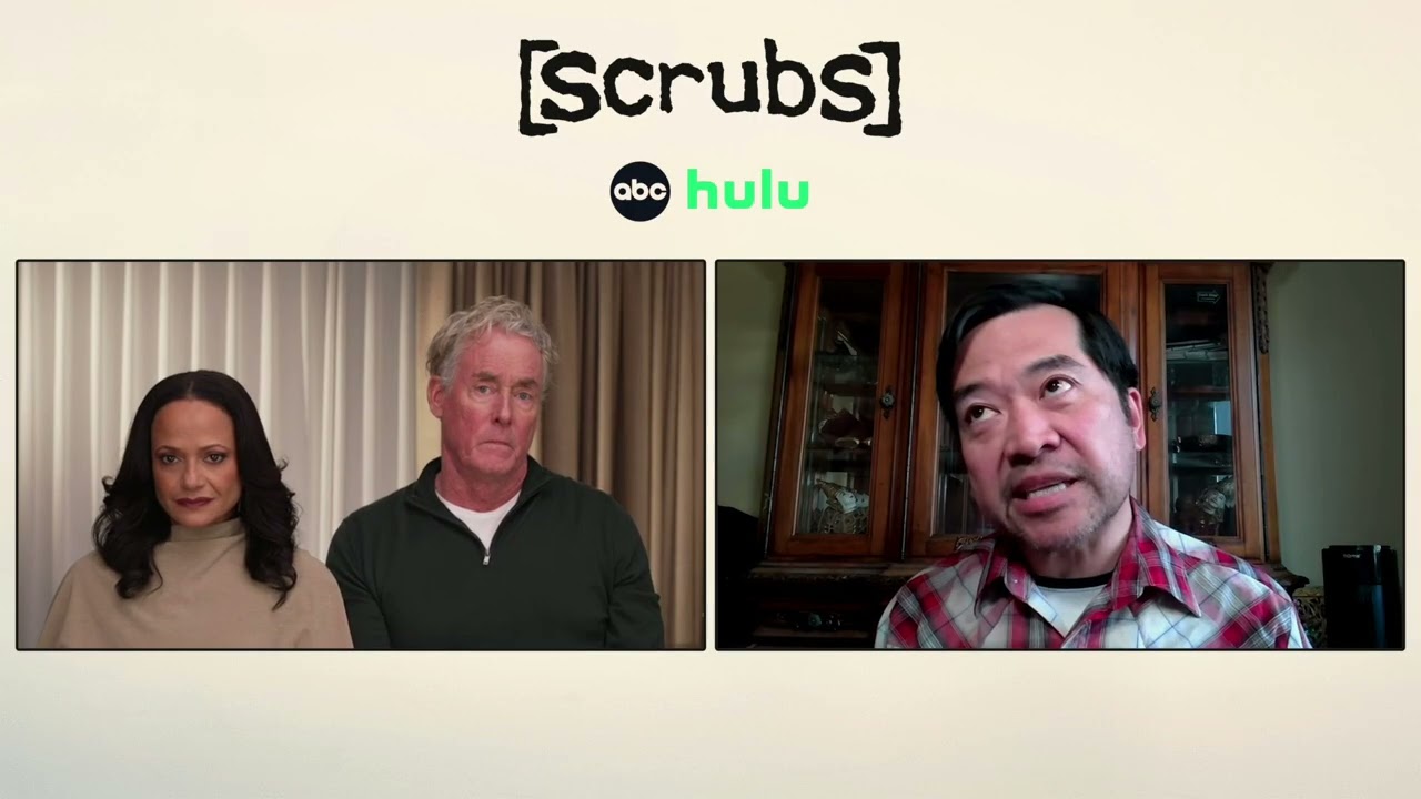 Judy Reyes and John C  McGinley Interview for Scrubs