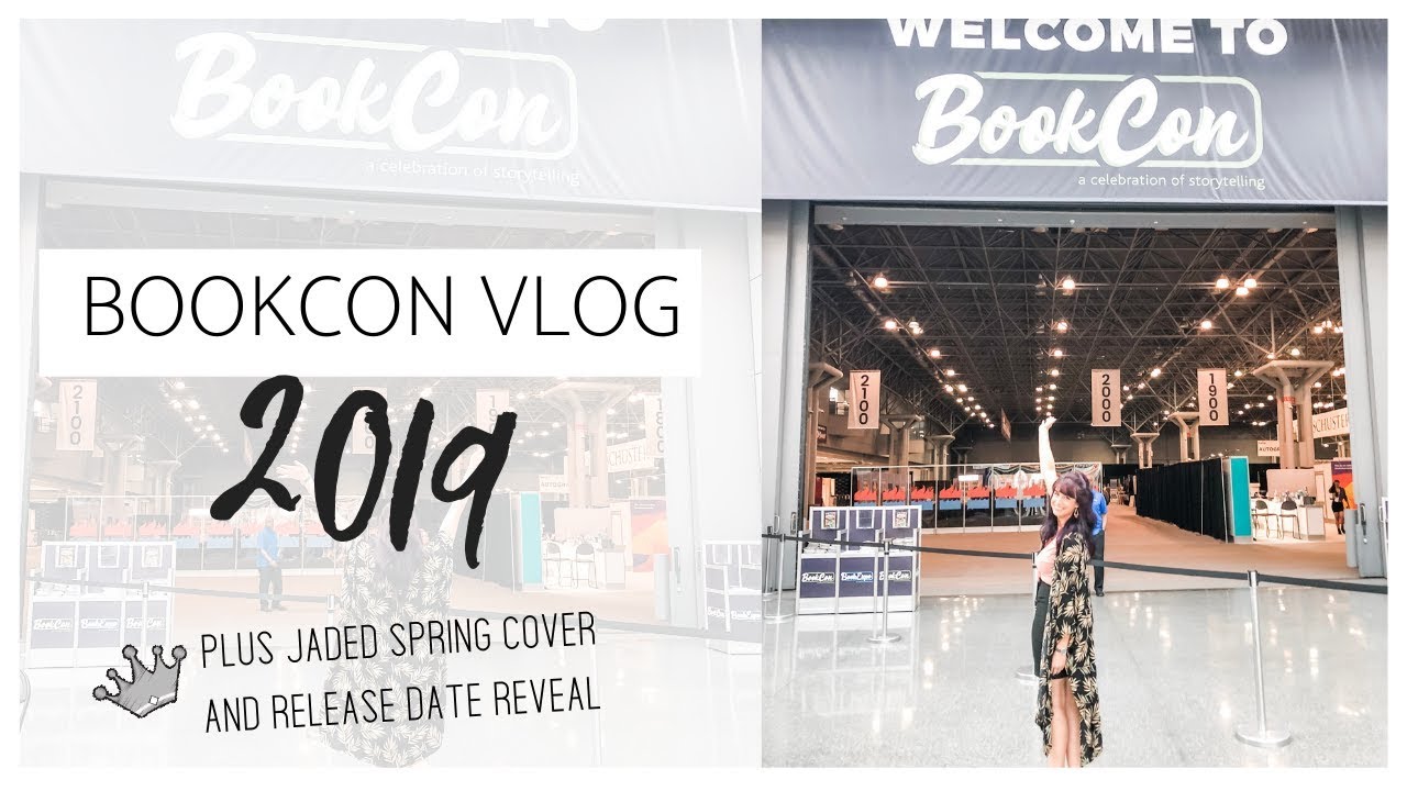 BOOKCON VLOG 2019 + JADED SPRING Cover & Release Date REVEAL