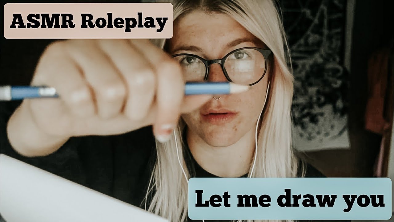 {Flemish ASMR ROLEPLAY} Let me draw you
