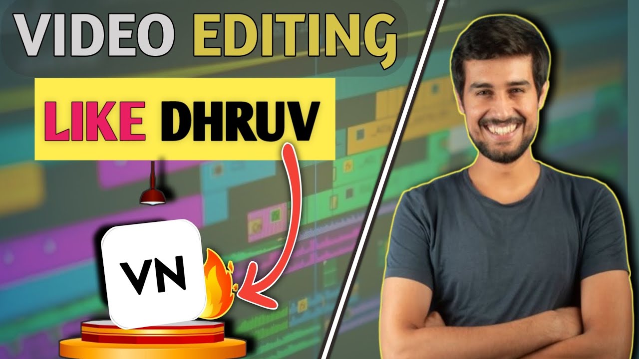 How To Edit Video Like Dhruv Rathee In Mobile | VN App | @dhruvrathee