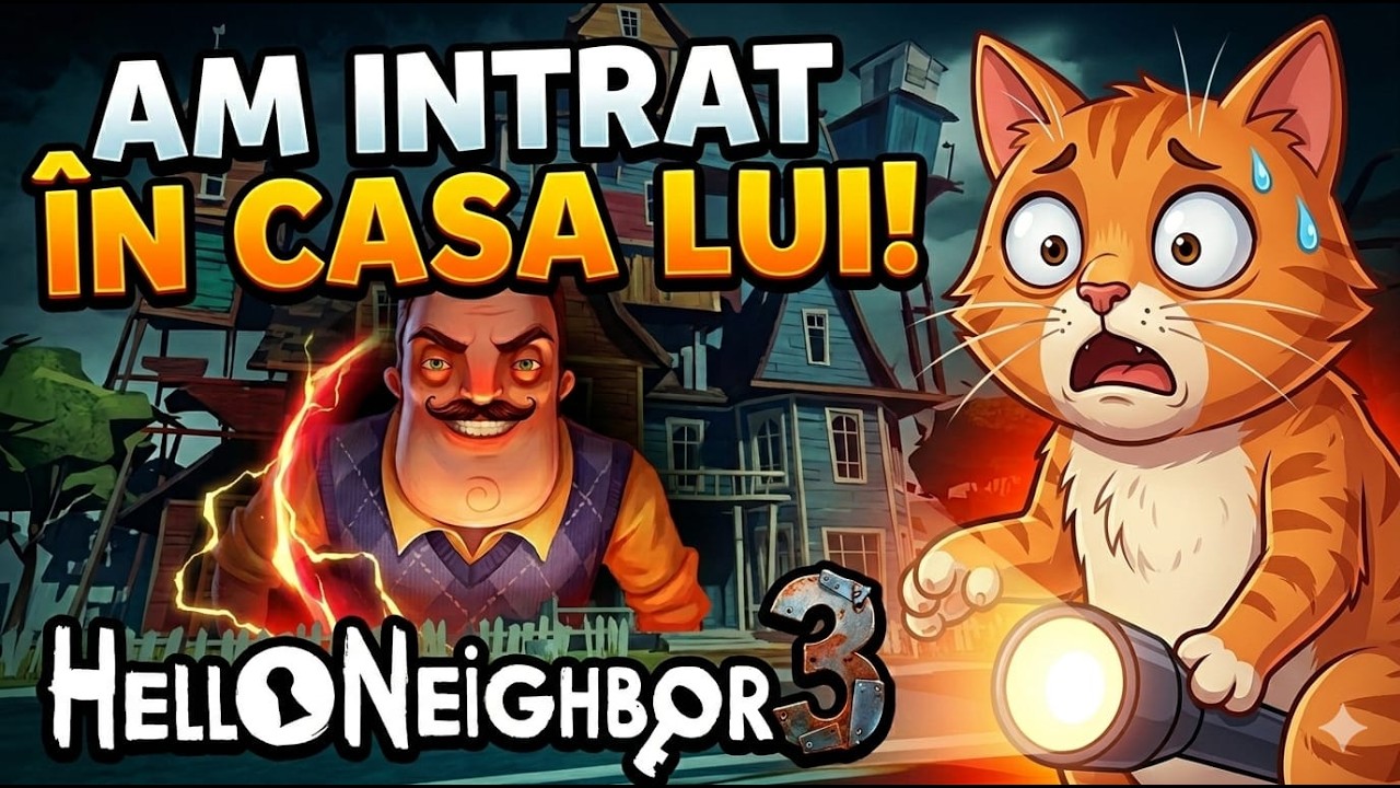 HELLO NEIGHBOR 3 PROTOTIPUL 1 - primele impresii despre joc
