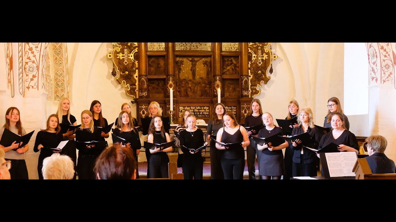 Pedersborg Kirkes Ungdomskor koncert i Kirke Stillinge kirke 21 maj 2025