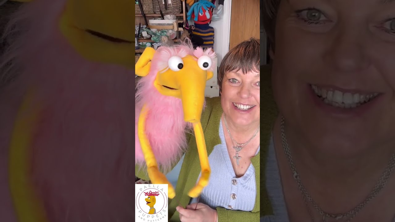 10 minute Tutorial on beaded puppet arms created by Paella Puppets
