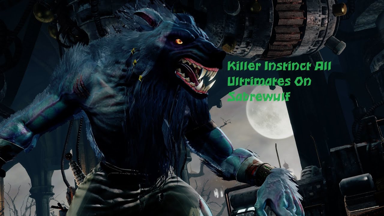 Killer Instinct: All Ultimate On Sabrewulf ( Requested by @mylesstewart42 )