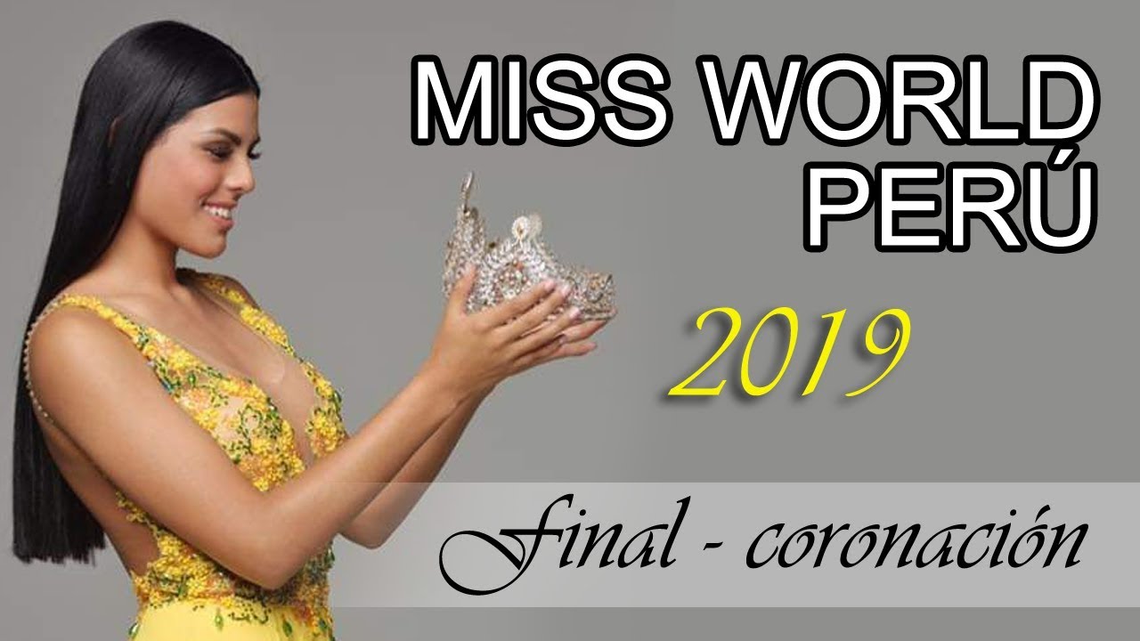Miss World Perú 2019