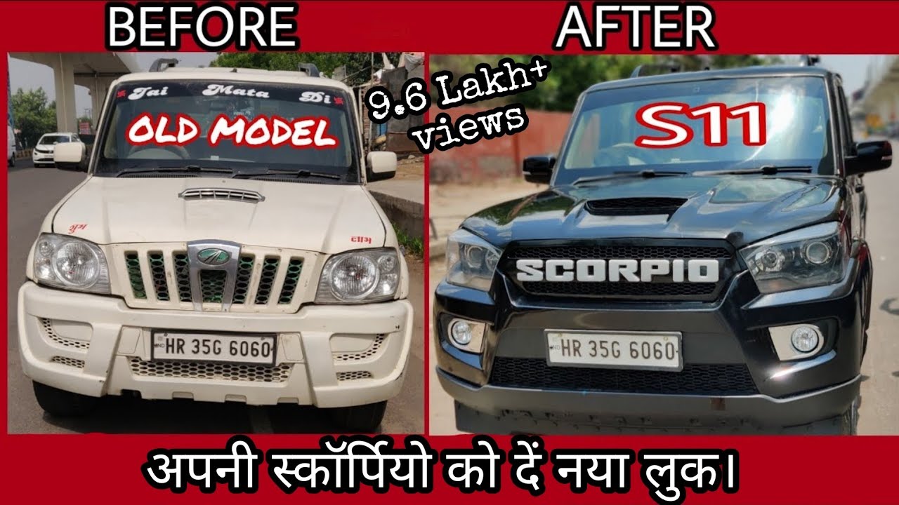 Scorpio old model convert to new model S11 | Scorpio modified | Scorpio old to new model modified