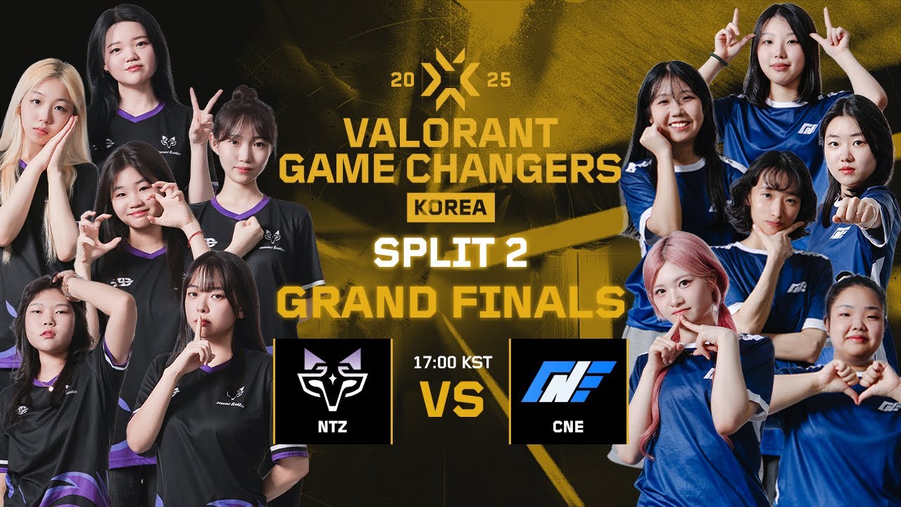 2025 발로란트 게임 체인저스 코리아 스플릿 2 l GRAND FINALS l NTZ vs CNE