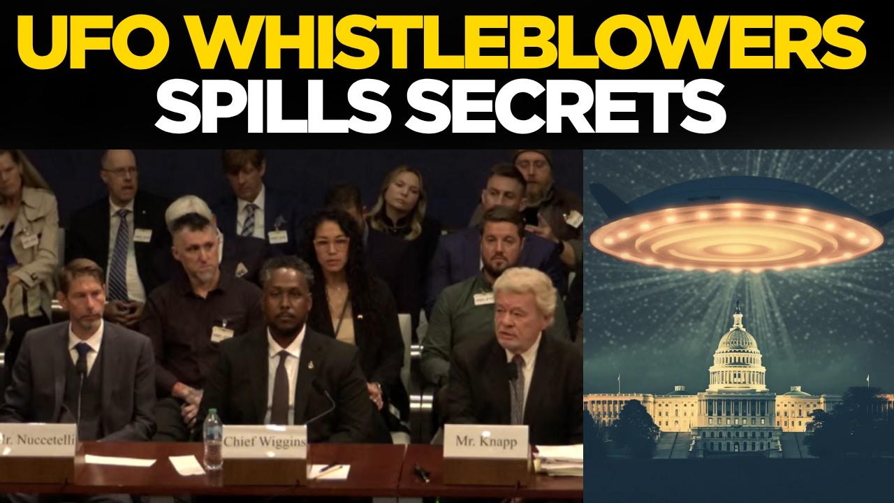 UFO Hearing LIVE | &lsquo;Non-Human Remains Found at Crash Sites&rsquo; &mdash; Whistleblower&rsquo;s Shocking Claim