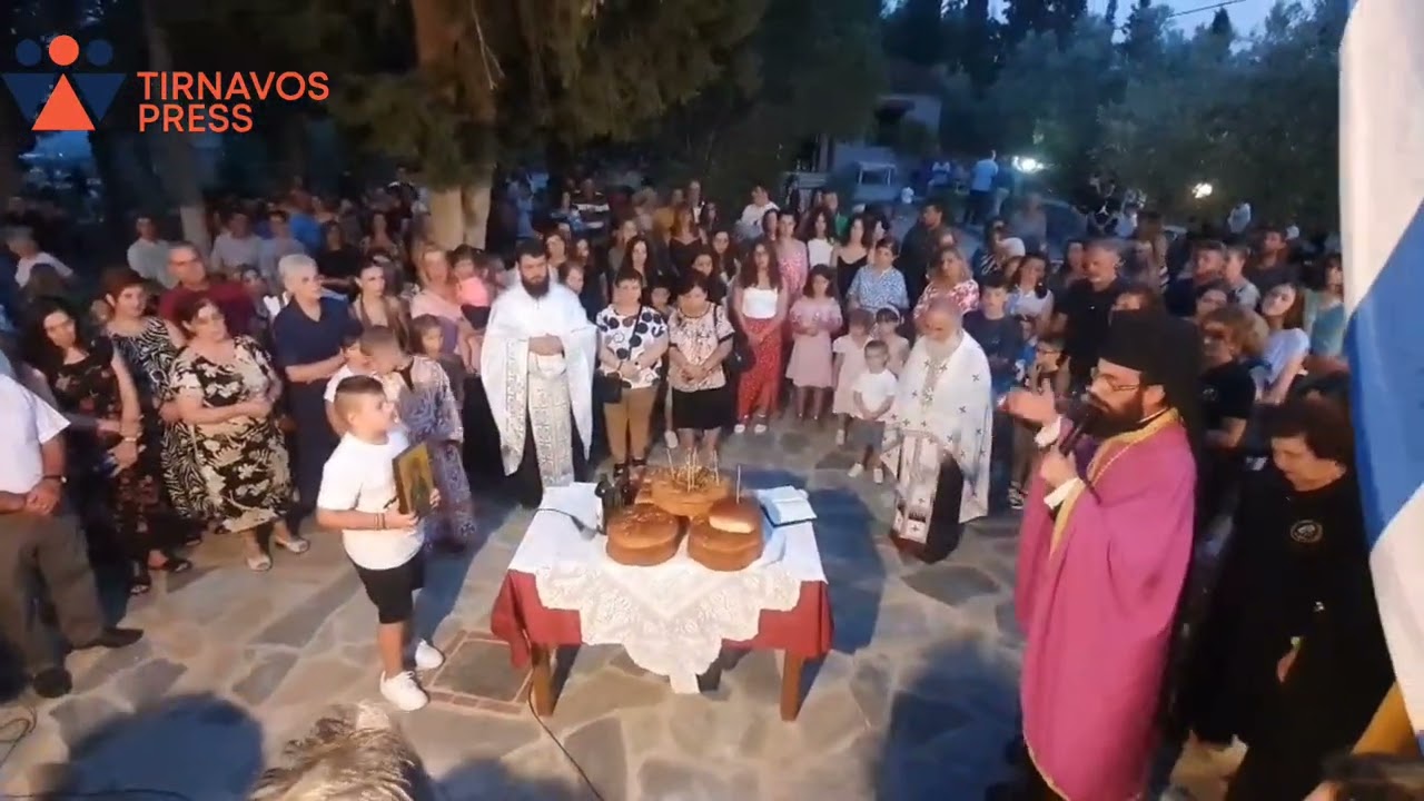 Πλήθος κόσμου στην Αγία Παρασκευή στο Αργυροπούλι