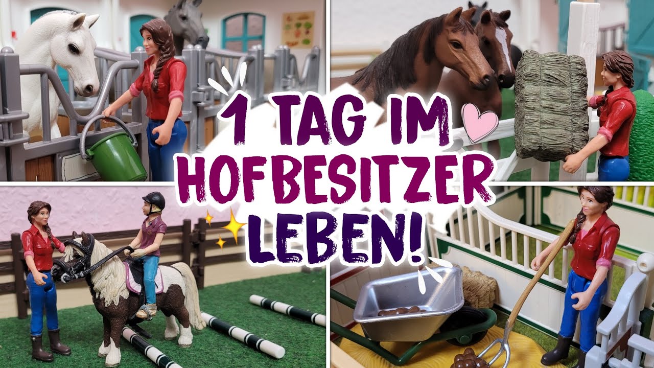 1 Tag im Leben von Hofbesitzerin Julia 🐴❤️ | Schleich