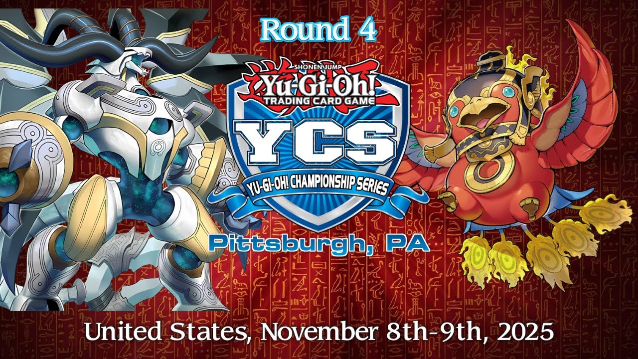 YCS PITTSBURGH │ Branded Dracotail VS Jurrac Fire King │ Round 4 Yu-Gi-Oh! November 2025