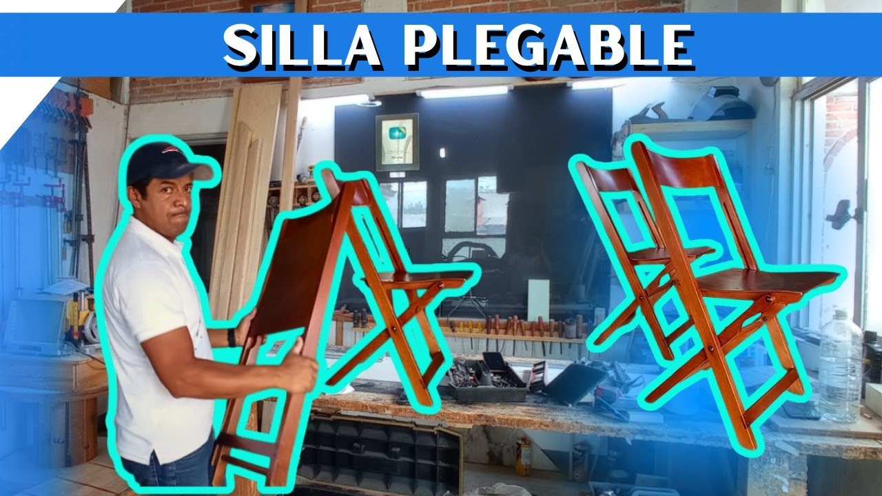 COMO SE HACE UNA SILLA PLEGABLE DE MADERA PARTE 1 #elmueblemoderno
