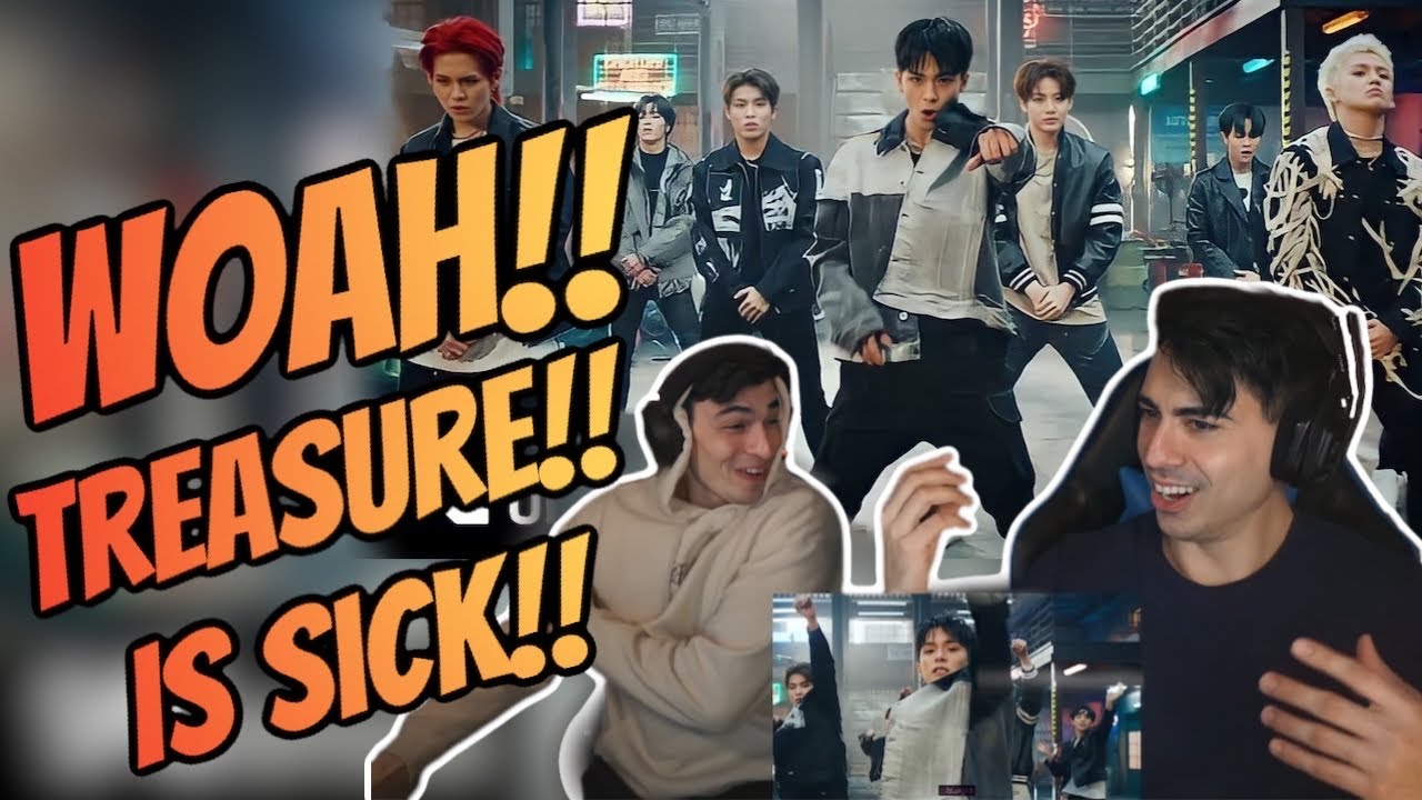 TREASURE - '직진 (JIKJIN)' M/V (First time Reaction)