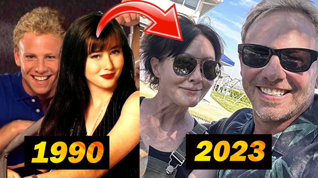 BEVERLY HILLS 90210 / CAST - Then and Now