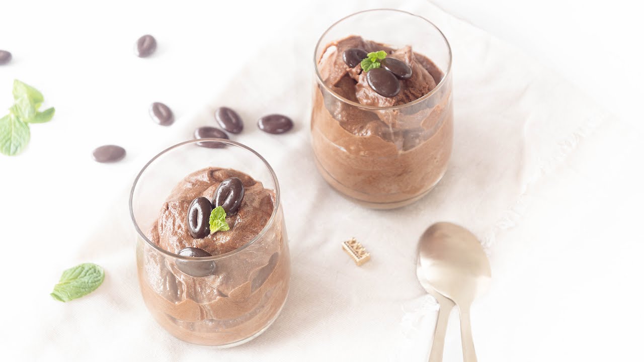 Makkelijk! 4 Ingrediënten Pure Chocolademousse (met Slagroom en Mascarpone)