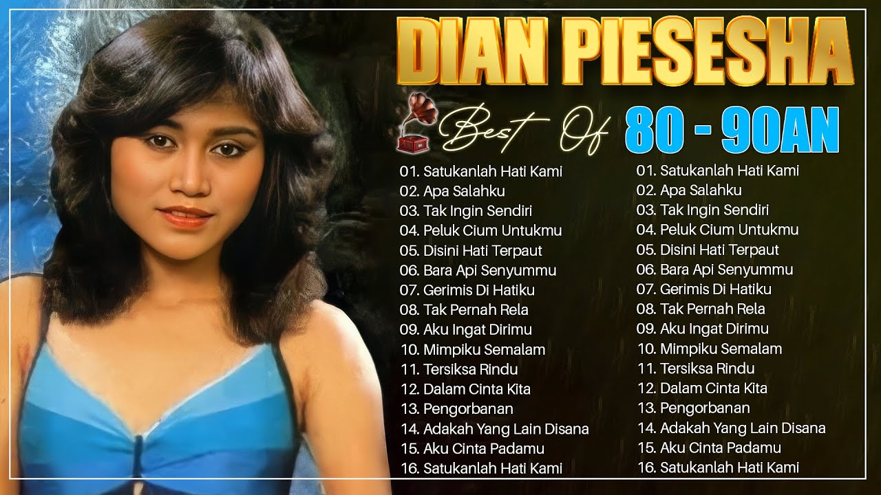 Lagu Kenangan Pengantar Tidur Terbaik Dian Pisesha | Lagu Lawas Nostalgia 80an 90an Terpopuler