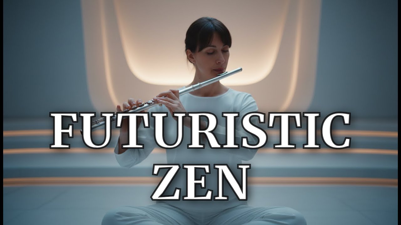 FUTURISTIC FLUTE AMBIENCE 🎵 432Hz Deep Focus & Meditation Music | Sci-Fi Zen
