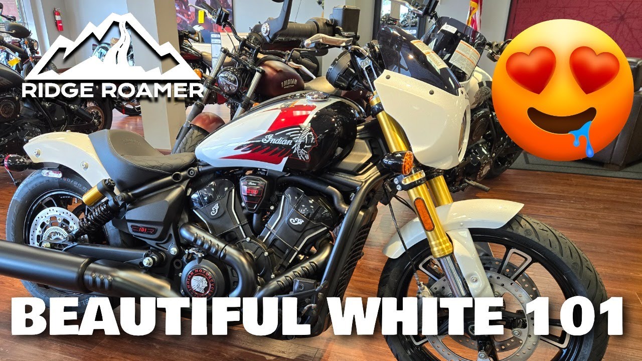 BEAUTIFUL White Indian Scout 101 - 2025