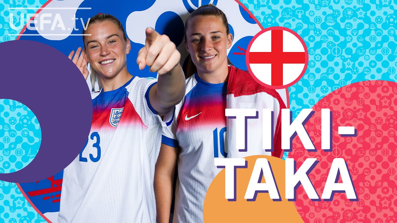 Tiki-Taka Questions With ELLA TOONE & ALESSIA RUSSO! 🦁 #WEURO2025