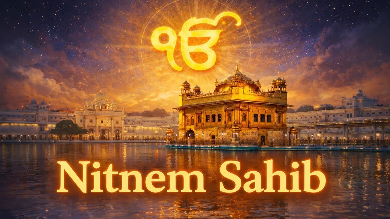 Nitnem Sahib Full Path | Japji Sahib + Chaupai Sahib + Anand Sahib | Morning & Evening Gurbani