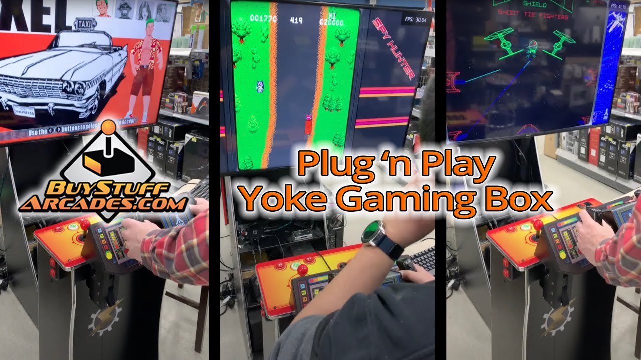 Yoke and Steering Wheel Gaming Boxes - Gameplay Preview