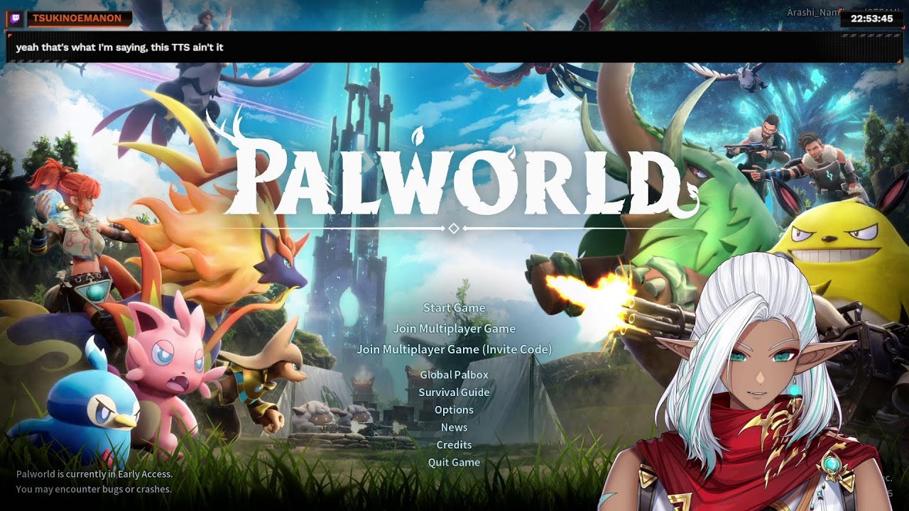 【 The Creature Battling Stream 】Playing Monster Hunter and Palworld