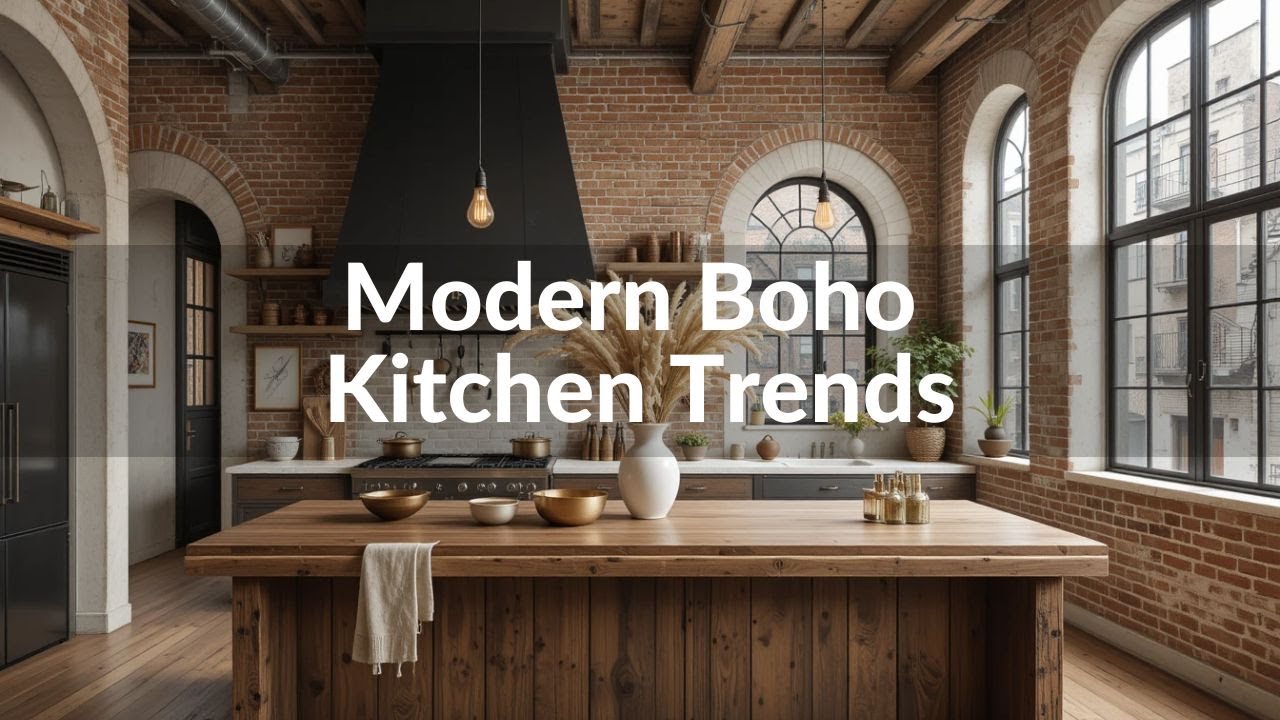 Modern Boho Kitchen Trends for 2025: That Blend Style and Functionality