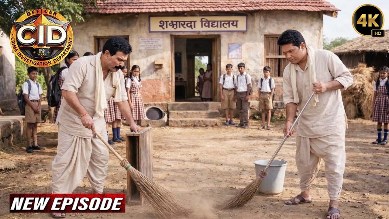 Case के लिए गांव के School की साफ़ सफाई करने पहुंचे Abhijeet और Freddy | CID NewEpisode2026|सी.आई.डी.