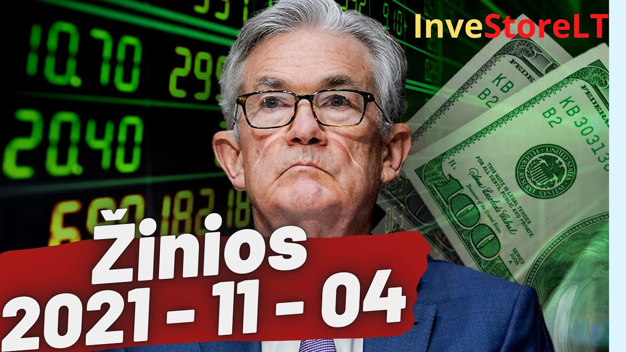 JAV rinkos zinios. Akciju rinka, naujienos