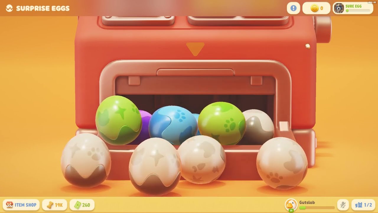 Party Animals - opening 10 surprise eggs 💀