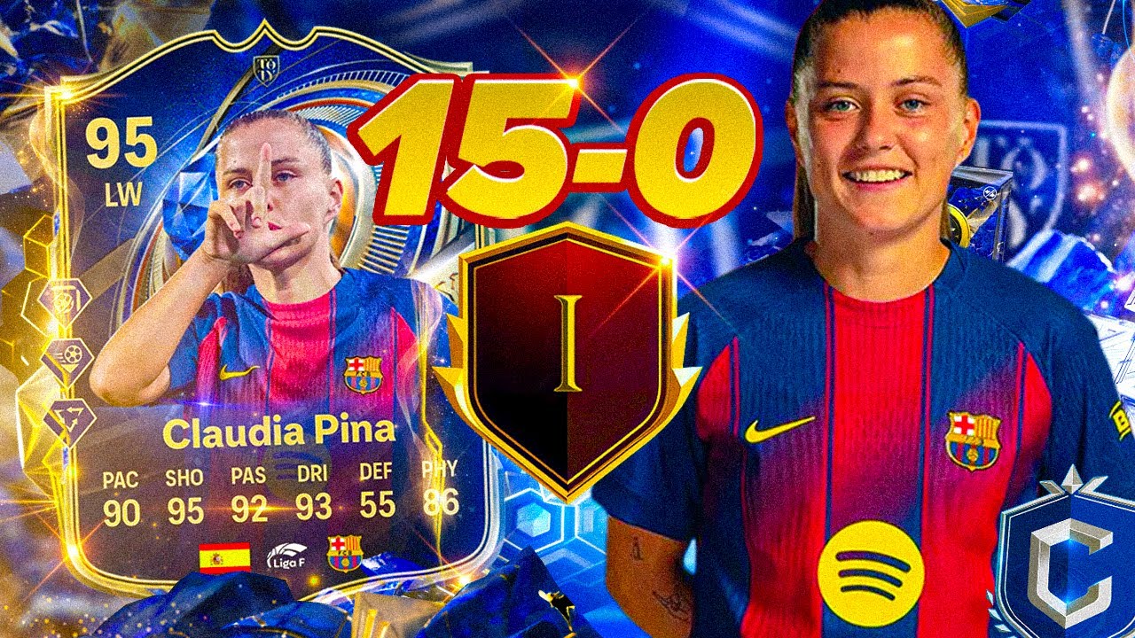 ¡15-0 con CLAUDIA PINA TOTY! 🏆 RANGO 1 y RECOMPENSAS en FC 26