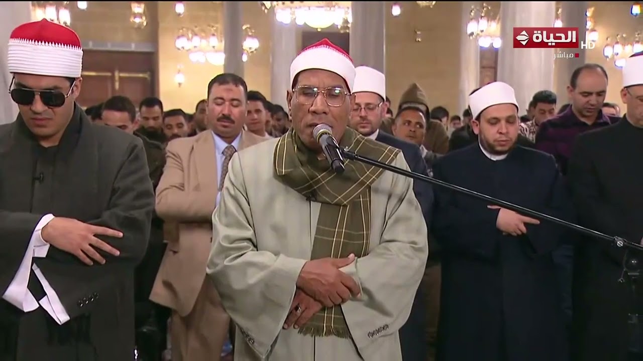 الشيخ أحمد محمد علي يؤم المصلين في صلاة التراويح بمسجد الإمام الحسين | 3 رمضان