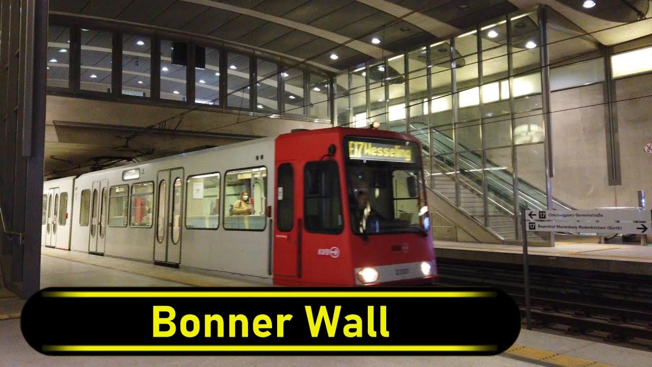 Stadtbahn Station Bonner Wall - Cologne 🇩🇪 - Walkthrough 🚶