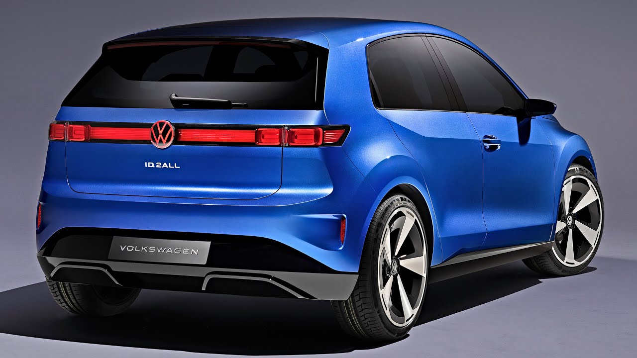 New Volkswagen ID.2all Concept 2025 | 450km Range & Under &euro;25'000