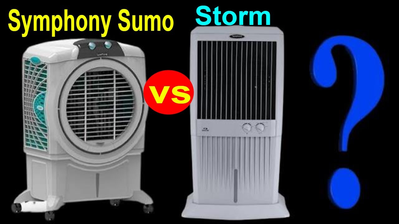Symphony sumo 75 xl VS symphony storm 70 xl // best symphony air cooler