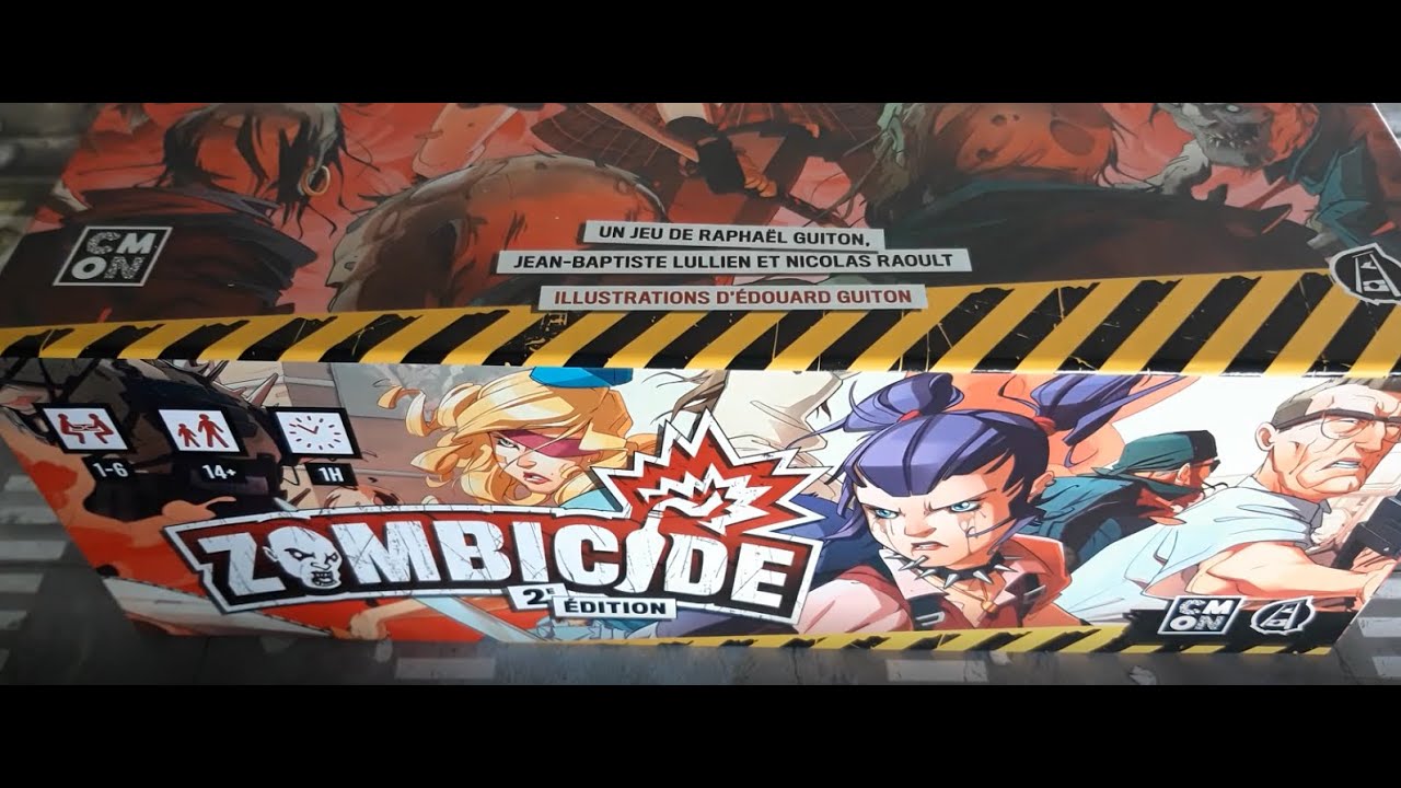 Zombicide 2ième édition - Partie Solo - Mission 1 - Atrocités dans la Cité