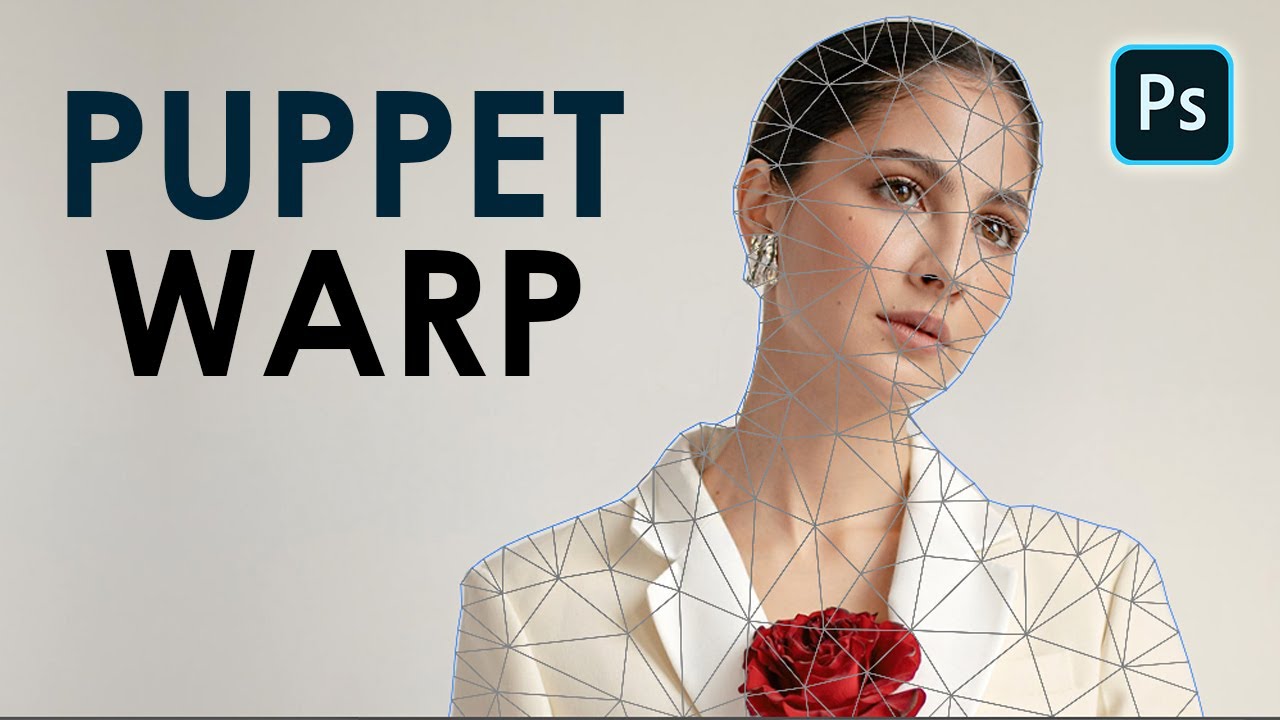Puppet Warp Tool in Photoshop  | Puppet Warp | Urdu/Hindi