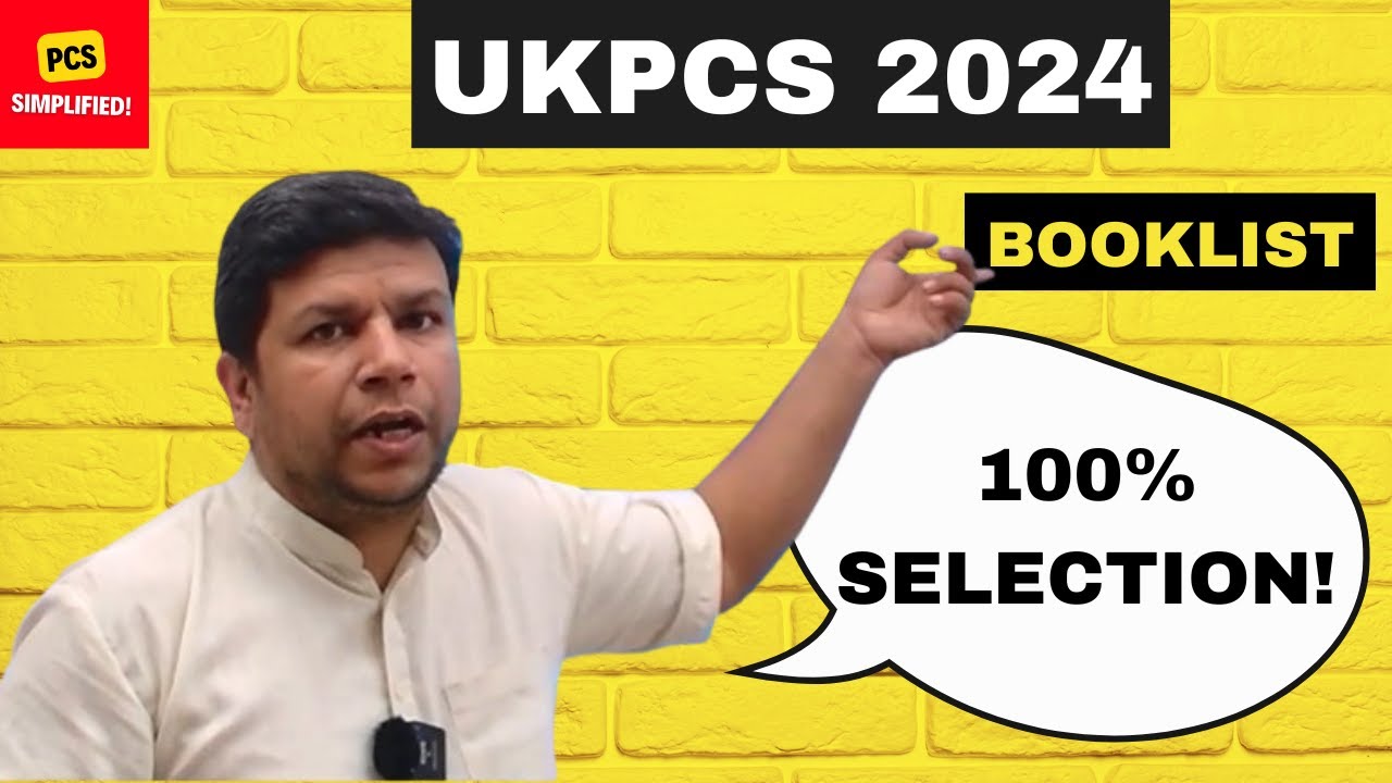UKPCS 2024 Booklist || Important books for UKPCS || Oracle IAS