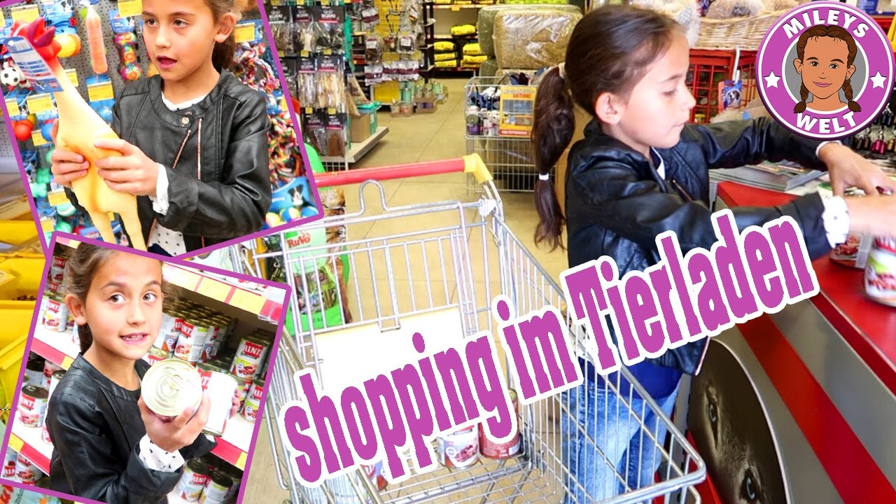 LIVE SHOPPING HAUL TIERLADEN | WAS KAUFT EINE 7 JÄHRIGE IM TIERLADEN