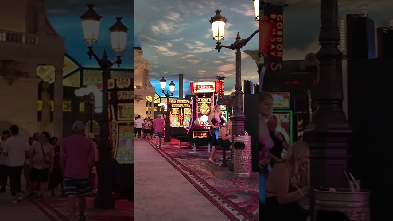 Paris las vegas was lit 8 