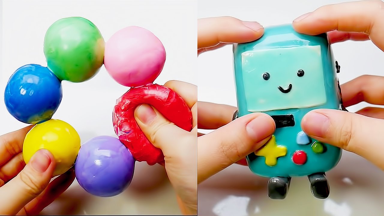 바삭바삭 점토 부수기 영상 모음 Clay Cracking 15