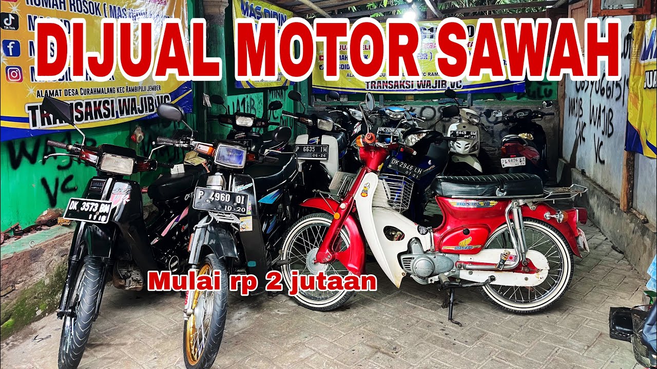 ❌❌TERJUAL SEMUA❌❌OBRAL MOTOR DANA PELAJAR SMP DAN SD BISA UNTUK  NYORE DI SAWAH‼️ Wa 085706615140