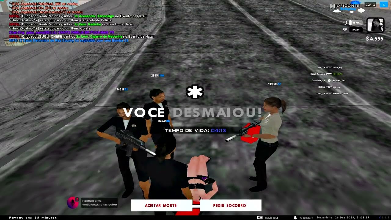 Um  Homem VS 50 Capangas - Samp Horizonte