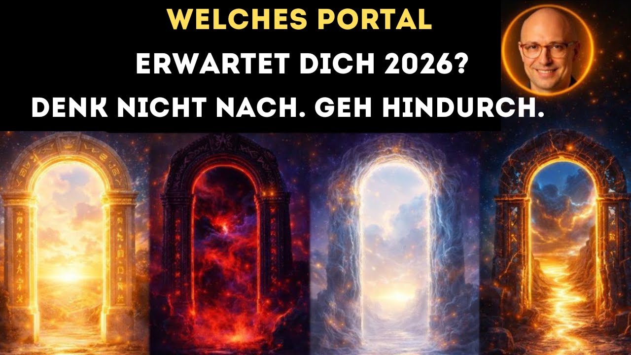 DEINE SEELE WEISS BEREITS — HINTER WELCHEM PORTAL DEIN 2026 LIEGT.
