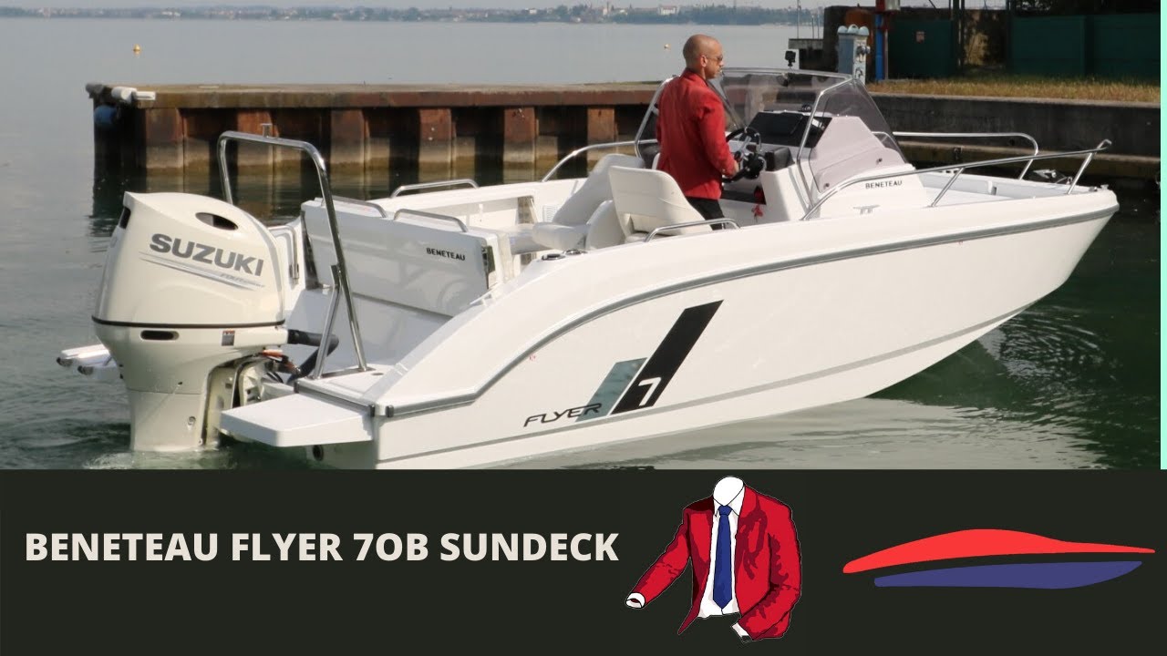 BENETEAU Flyer 7 Sundeck [Test in Acqua]